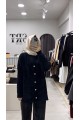 Siyah Angora Hırka