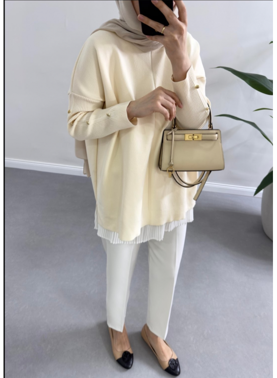 Krem Triko Tunik