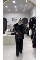 Siyah Kürk Mont