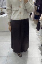 Kahverengi Saten Etek - Görsel 2