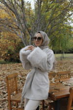 Kaşe Kürk Kaban - Görsel 2