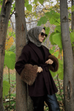 Kaşe Kürk Kaban - Görsel 2