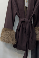 Kaşe Kürk Kaban - Görsel 4